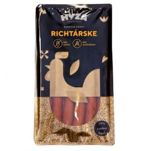 Párky Hydinové Richtárske kuracie 200g Hyza 11