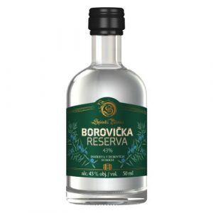 Spišská pálenica Borovička Reserva 43% 0,05 l 19