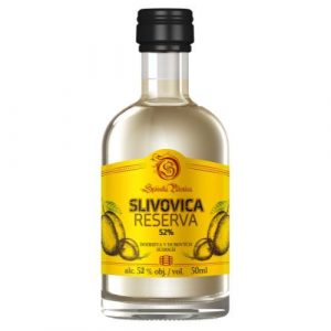 Spišská pálenica Slivovica Reserva 52% 0,05 l 7