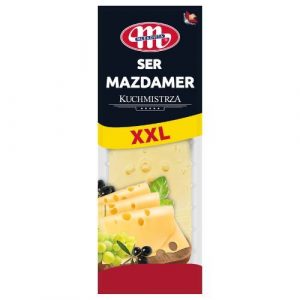 Syr Mazdamer ( ementál ) 44% plátky 1kg Mlekovita 21 Syr Mazdamer ( ementál ) 44% plátky 1kg Mlekovita 21