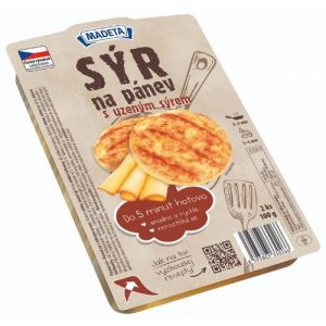 Syr na panvicu s údeným syrom 100g Madeta 8