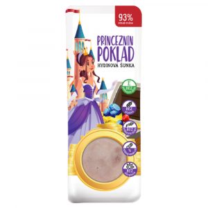 Šunka hydinová Princeznin poklad 93% 100g Baron 3