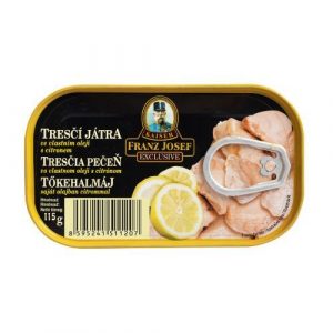 Tresčia pečeň s citrónom 115g Franz Josef 9