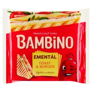Syr Toast & Burger Ementál 130g Bambino 9