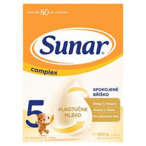 Sunar Complex 5 Mlieko batoľacie 600g (2x300g) 18 Sunar Complex 5 Mlieko batoľacie 600g (2x300g) 18