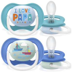 Avent Cumlík Ultra air text 6-18m boy 2ks 23