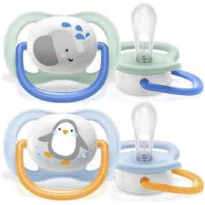 Avent Cumlík Ultra air zvieratko 0-6m boy 2ks 24