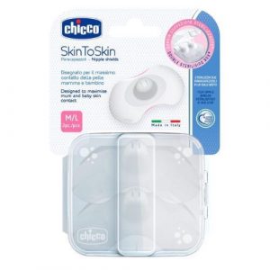 Chicco SkinToSkin Chránič bradaviek 2ks M/L 5