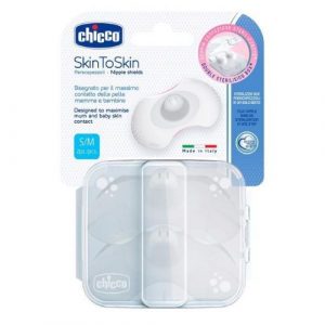 Chicco SkinToSkin Chránič bradaviek 2ks S/M 6