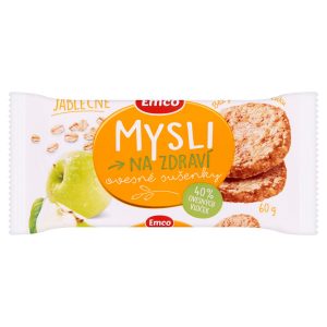 Emco Ovsené sušienky jablkové 60g 18