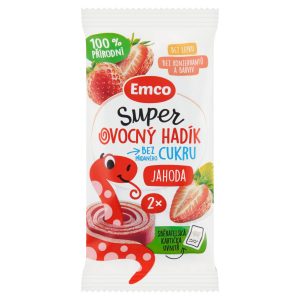 Super ovocný hadík jahoda 20g Emco 17