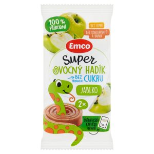 Super ovocný hadík jablko 20g Emco 7