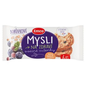 Emco Ovsené sušienky čučoriedkové 60g 20