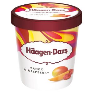 Mr.Häagen-Dazs zmrzlina Mango, malina 460ml 18