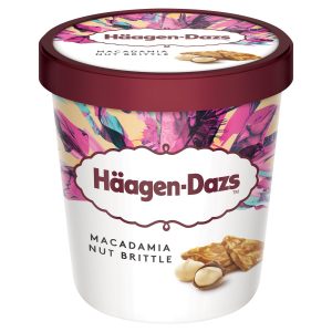 Mr.Häagen-Dazs zmrzlina Makadamové orechy 460ml 16