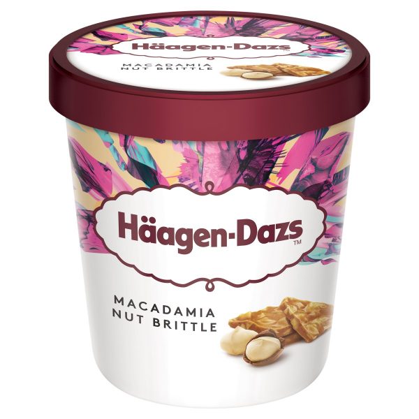 Mr.Häagen-Dazs zmrzlina Makadamové orechy 460ml 1