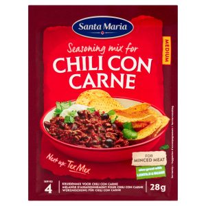 Zmes korenia Chilli Con Carne 28g Santa Maria 7