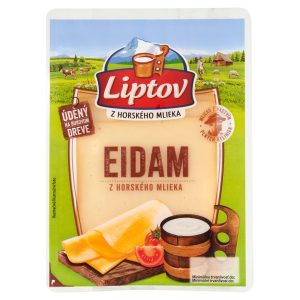 Syr Eidam údený 45% plátky 90g Liptov 19