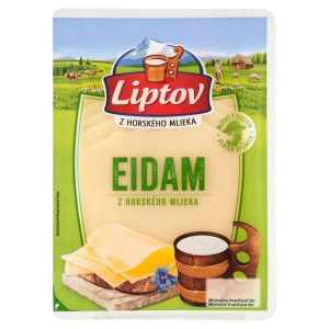 Syr Eidam neúdený 45% plátky 90g Liptov 18