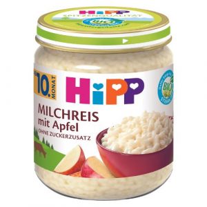 HiPP BIO Mliečna ryža s jablkami 200g 18
