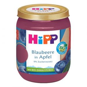HiPP BIO Superovocie Jablko a čučoriedky 160g 8 HiPP BIO Superovocie Jablko a čučoriedky 160g 8