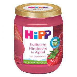 HiPP BIO Superovocie Jablko, jahody a maliny 160g 9 HiPP BIO Superovocie Jablko, jahody a maliny 160g 9