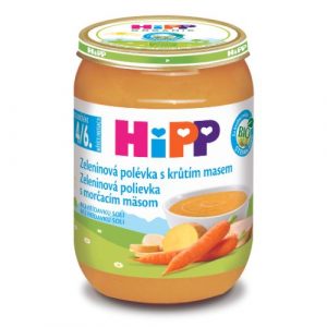 HiPP BIO Zeleninová polievka s morčacím mäsom 190g 13 HiPP BIO Zeleninová polievka s morčacím mäsom 190g 13