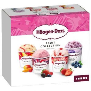Mr.Häagen-Dazs zmrzlina Fruit collection 4x95ml 13