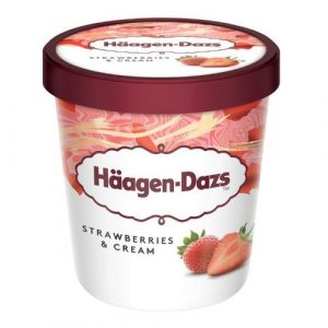 Mr.Häagen-Dazs zmrzlina Jahoda, smotana 460ml 14