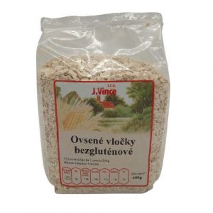 Ovsené vločky bezlepkové 400g J. Vince 8