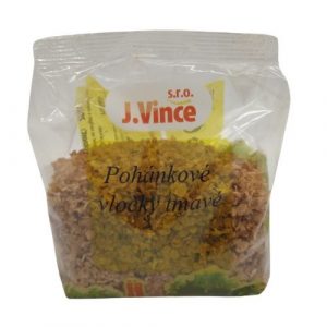 Pohánkové vločky tmavé 200g J. Vince 13