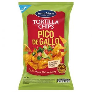 Tortilla chips Pico deGallo 185g Santa Maria 4