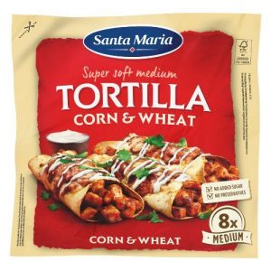 Tortilla kukuričná 8ks/20cm 336g Santa Maria 4