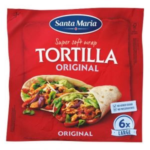Tortilla pšeničná 6ks/24cm 371g Santa Maria 8
