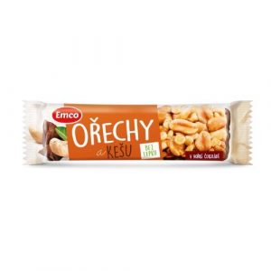 Tyčinka Orechy & kešu 35g Emco 20