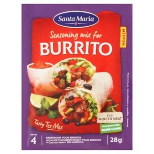 Zmes korenia Burrrito 28g Santa Maria 4