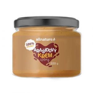 Allnature Arašidový krém jemný 220g 9