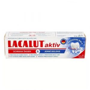 Lacalut Aktiv White zubná pasta 75ml 5