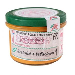 Nátierka Detská s teľacinou 180g FarmFoods 8