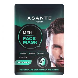 Asante Pleťová maska men caffein 1ks 10