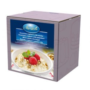 Ovsená kaša maliny a chia semienkami 5x1,25kg Mandoletti 20