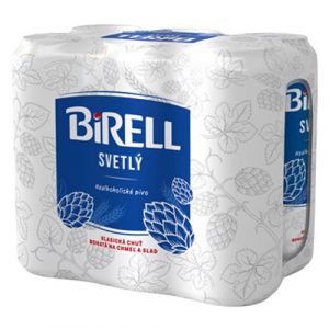 Pivo Birell Svetlý nealkoholický 6x500ml *ZO 20