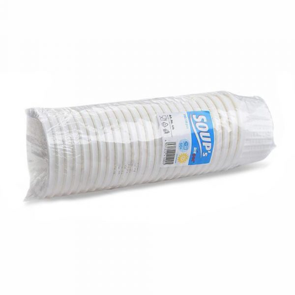 Miska Airpac biela 350ml WIPP414, 25ks 2