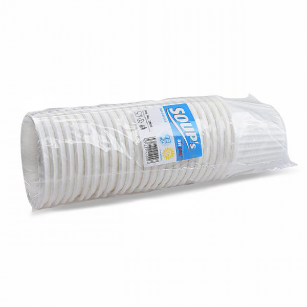 Miska Airpac biela 500ml , WIPP410, 25ks 2