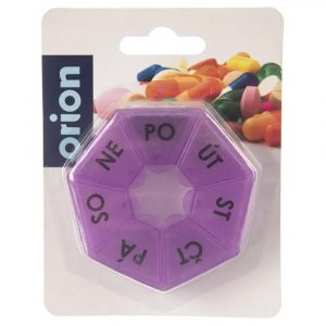 Orion Box na lieky malý okrúhly mix 22