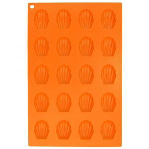 Orion Forma na pečenie 20x labky oranžová silikón 22