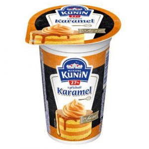 Smotana na šľahanie Karamel 27% 200g Kunín 13