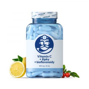 Vitamín C+šípky+bioflavonoidy 60ks Dr. LUCULLUS 57 Vitamín C+šípky+bioflavonoidy 60ks Dr. LUCULLUS 57