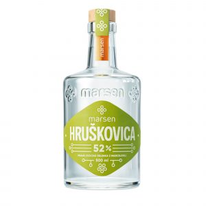 Marsen Hruškovica traditional 52% 0,5L 23
