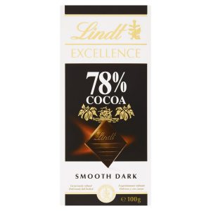 Lindt Excellence 78% extra horká čokoláda 100g 14 Lindt Excellence 78% extra horká čokoláda 100g 14